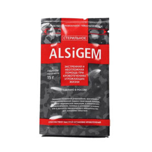 Гемостатические гранулы ALSIGEM 15г